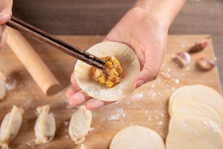 饺子水饺特色生饺高清图片