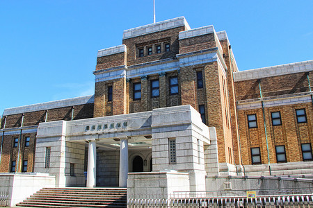 法院楼日本东京科学馆背景
