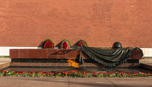 红场上的无名烈士纪念墓旅游目的地高清图片素材