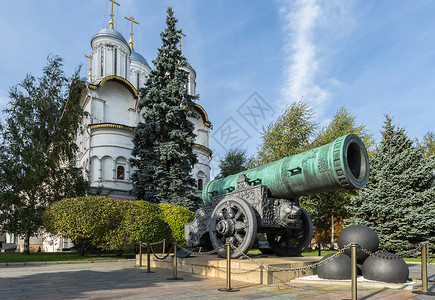 莫斯科克里姆林宫内的炮王图片