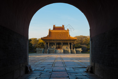 沈阳世界文化遗产清昭陵背景