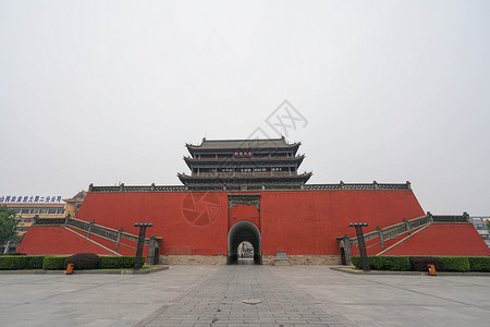忻州拱辰门背景