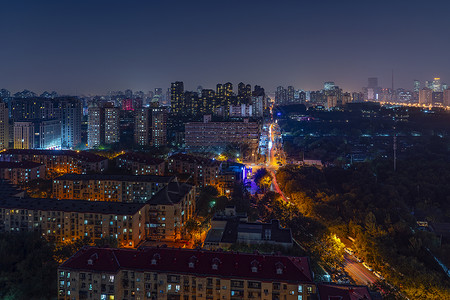 晚夜夜北京背景