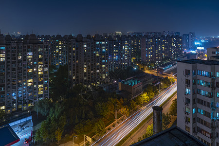 夜北京背景图片