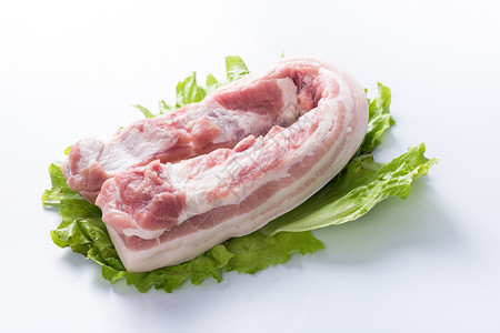 新鲜的猪肉背景图片