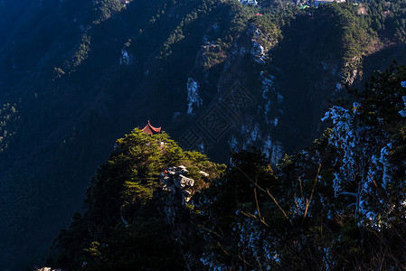 江西省庐山庐山风光系列背景