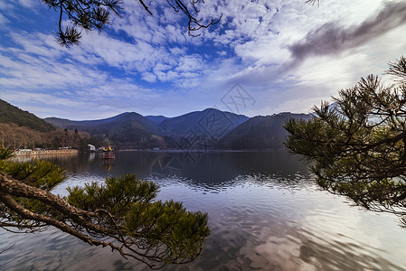 馆山市庐山风光系列背景