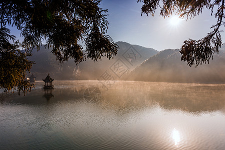 馆山市庐山风光背景