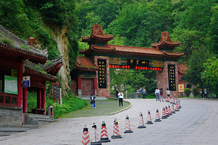 终南山翠华山背景