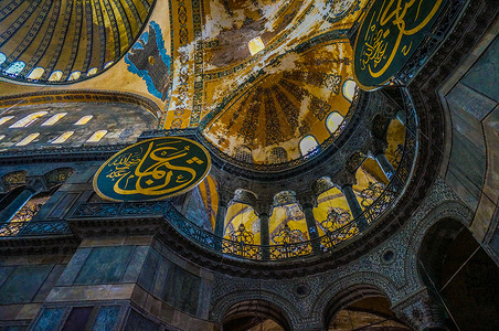 土耳其圣索菲亚土耳其伊斯坦布尔圣索菲亚教堂背景