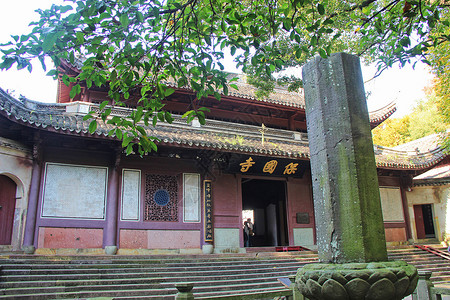 宁波保国寺背景图片