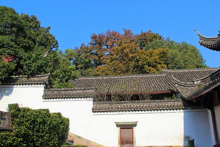 宁波保国寺背景图片