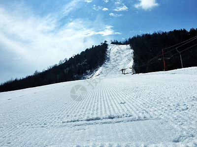 滑雪道图片