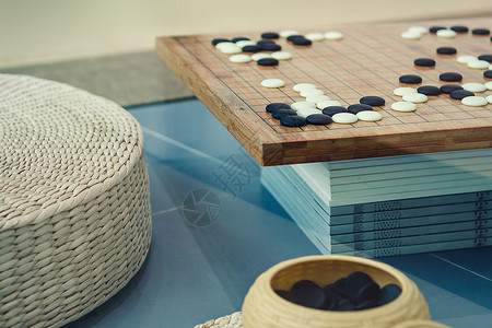 娱乐下棋休闲生活背景