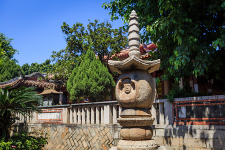 泉州东西塔泉州开元寺背景