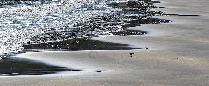 澳门黑沙海滩背景图片