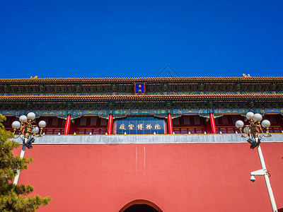 北京故宫博物院背景图片