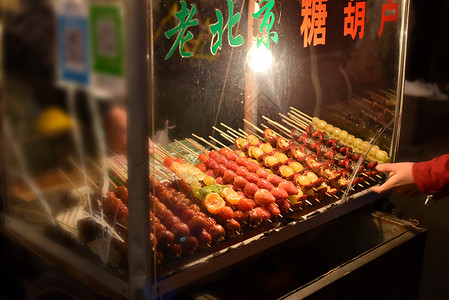 老北京糖葫芦高清图片