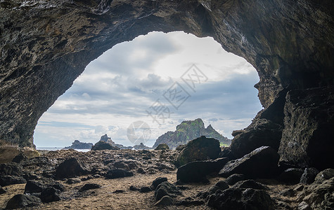 台湾绿岛大白沙背景