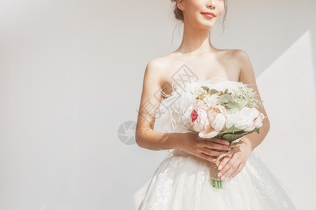 婚纱美女新娘礼服高清图片