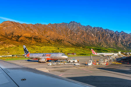 新西兰机场风光高清图片