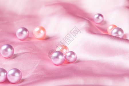 彩色珍珠背景图片