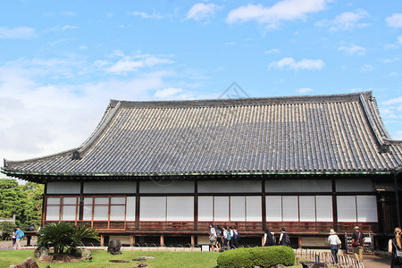 京都二条城日式古建筑幕府高清图片