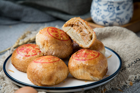 鲜肉月饼鲜肉月饼高清图片