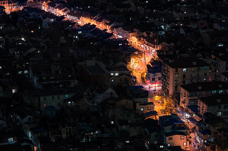 夜巷夜景乡愁高清图片