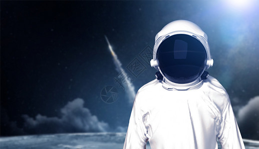 白色的宇航服宇航员设计图片