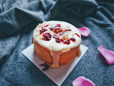 花瓣蛋糕手作烘焙蛋糕背景