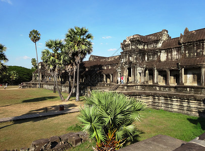 柬埔寨吴哥窟历史高清图片素材