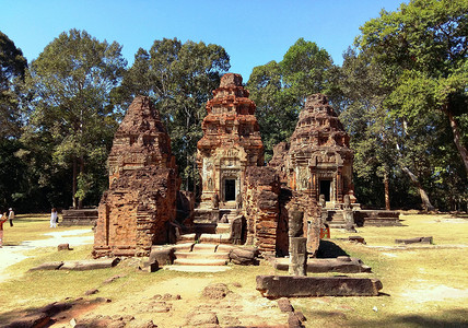 世界非物质文化遗产柬埔寨吴哥窟背景