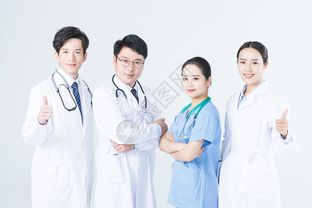年轻的医生团队图片