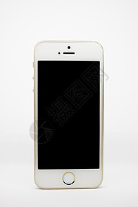 白色苹果手机手机正面屏幕背景
