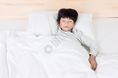 床垫模特儿童睡觉背景