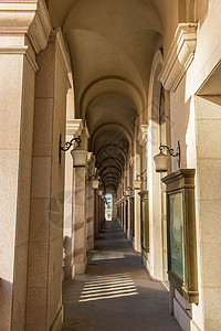 天津音乐厅过道走廊背景图片