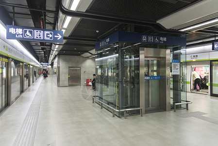 湖北武汉地铁站内景背景图片