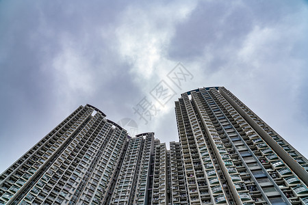 香港居民楼香港房地产高清图片