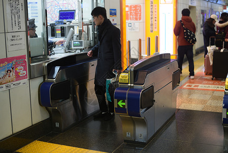 日本东京地铁高清图片