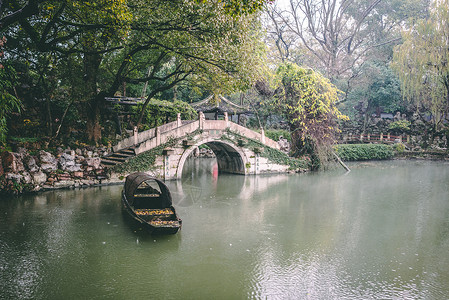 浙江海盐绮园背景图片