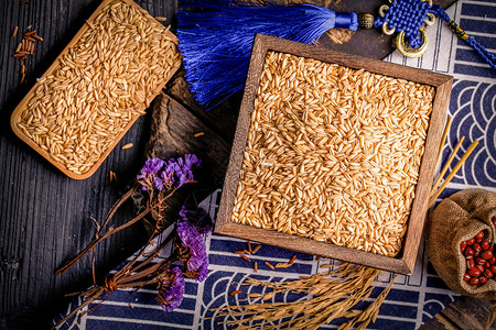 杂粮稻米图片