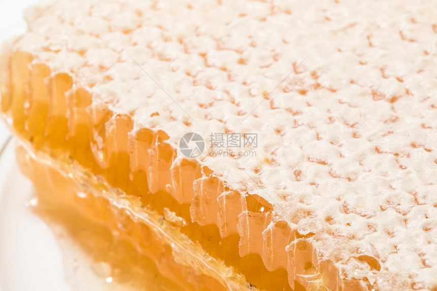 美味的蜂巢蜜图片