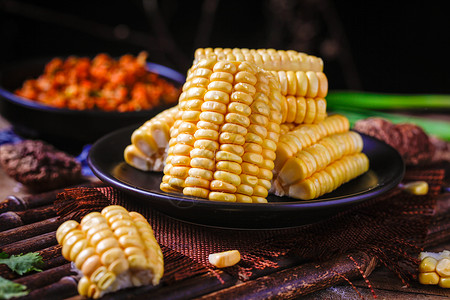 玉米背景图片