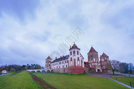 米尔城堡白罗斯米尔城堡高清图片