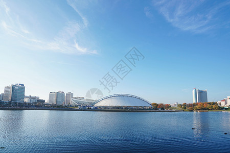 白俄罗斯明斯克城市风光背景图片