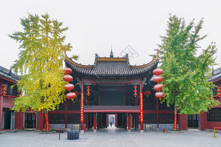 安徽合肥城隍庙背景图片