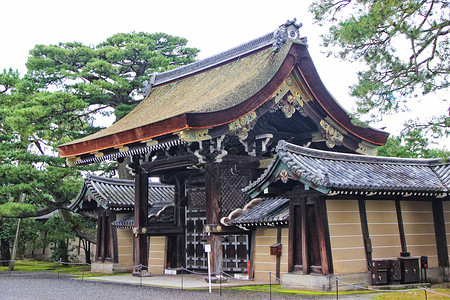 京都御所日本皇宫高清图片