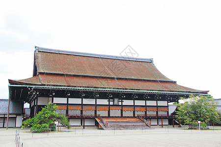 京都御所紫宸殿背景图片
