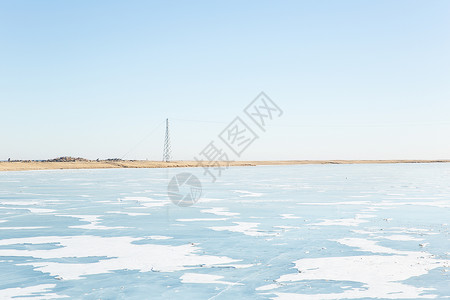 （选出5星）冬季内蒙古呼伦贝尔呼伦湖风光高清图片